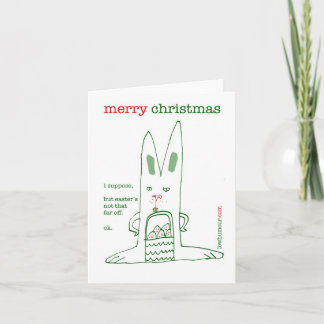 TARJETA FESTIVA BUNNY