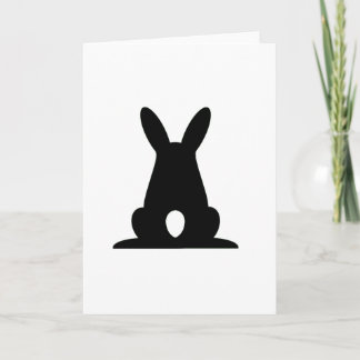 Tarjeta Festiva Bunny Butt Card 1