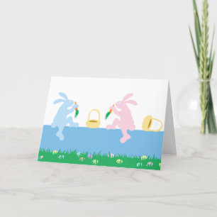Tarjeta Festiva Bunny Rabbit Reward