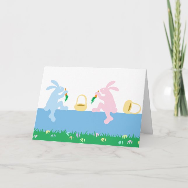 Tarjeta Festiva Bunny Rabbit Reward (Anverso)