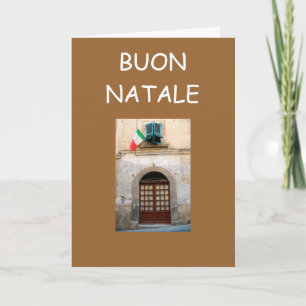 TARJETA FESTIVA BUON NATALE