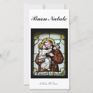 Tarjeta Festiva Buon Natale Fotokarte
