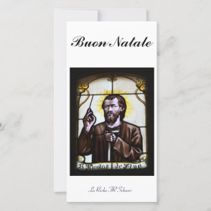 Tarjeta Festiva Buon Natale Fotokarte