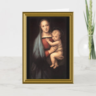 Tarjeta Festiva Buon natale - Hail Mary en italiano