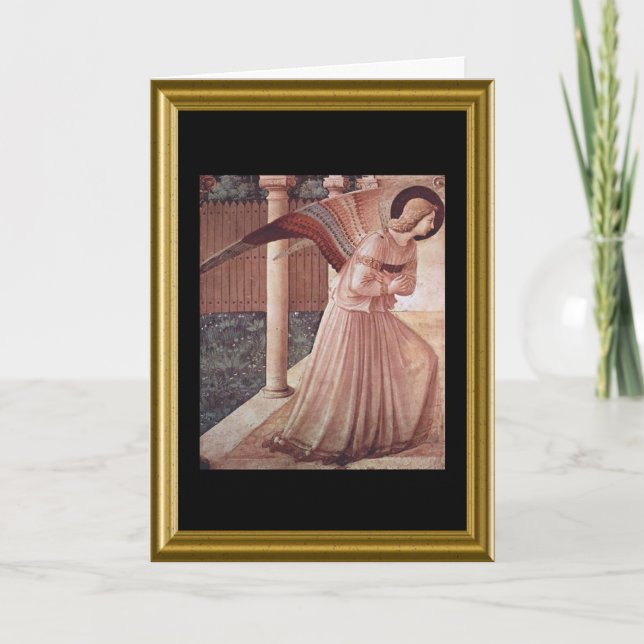 Tarjeta Festiva Buon natale - Navidades italianos desea (Anverso)