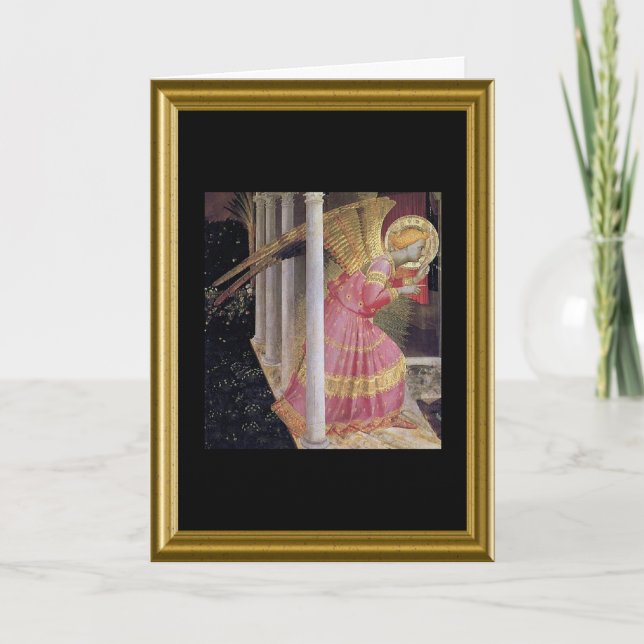 Tarjeta Festiva Buon natale - Navidades italianos desea (Anverso)