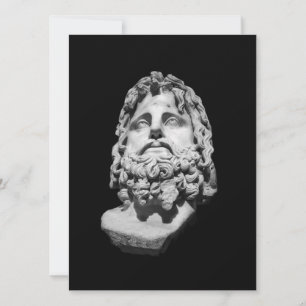 Tarjeta Festiva Busto grecorromano