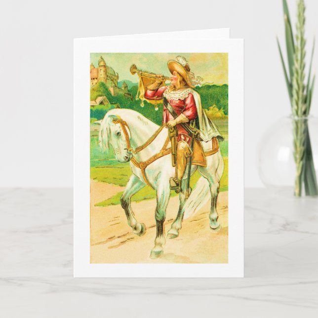 Tarjeta Festiva Caballo (Anverso)
