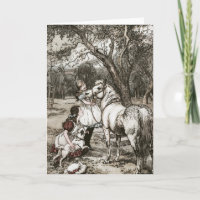 Caballo de merryleg del libro de Belleza Negra de 