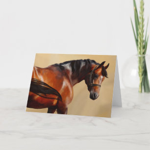 Tarjeta Festiva Caballo del aceite