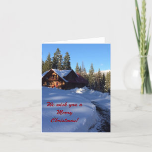 Tarjeta Festiva Cabina de Navidades de Jennifer Lake