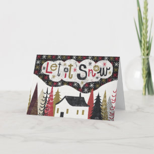 Tarjeta Festiva Cabina Quirky Navidades