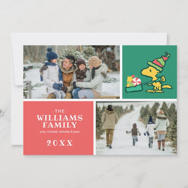 Tarjeta Festiva Cacahuetes | Cuantos más, mejor (Anverso)