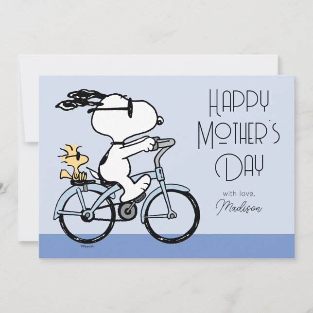 Tarjeta Festiva Cacahuetes | Feliz Día de la Madre (Anverso)
