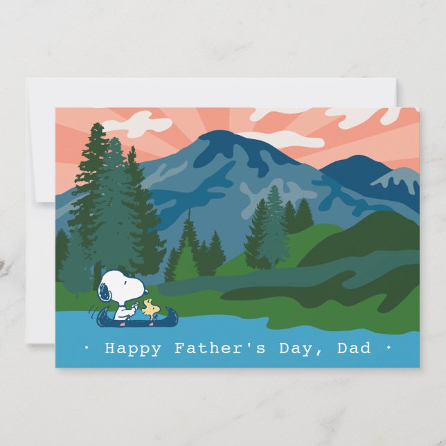 Tarjeta Festiva Cacahuetes | Feliz Día del Padre el gran exterior (Anverso)