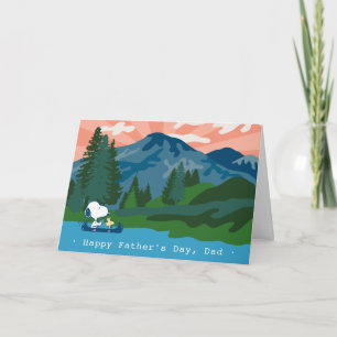 Tarjeta Festiva Cacahuetes   Feliz Día del Padre en el Gran Aire L