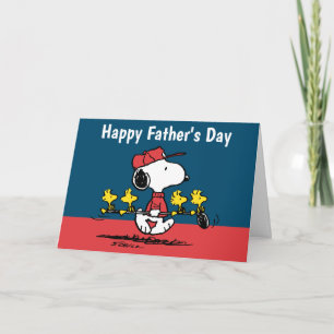 Tarjeta Festiva Cacahuetes   Feliz Día del Padre Golf
