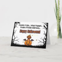 Cachorro con Problemas de Calabaza – Feliz Hallowe