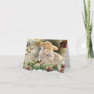 Tarjeta Festiva Cachorro de Galés Corgi de vacaciones
