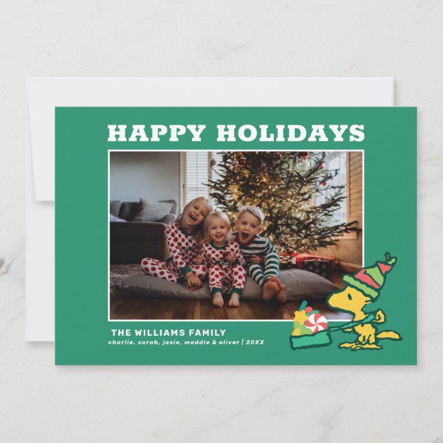 Tarjeta Festiva Cachorros | Cuantos más, mejor (Anverso)