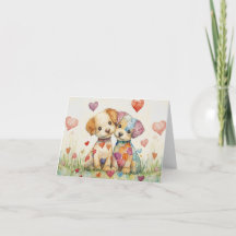 Cachorros de Patchwork San Valentín