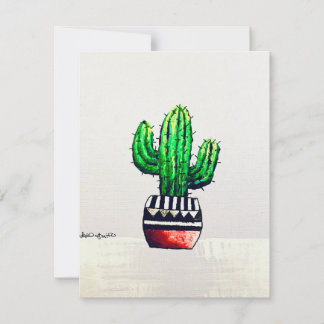 Tarjeta Festiva Cactus Card