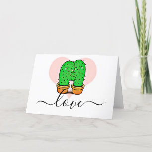 Tarjeta Festiva Cactus lindo