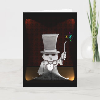 Tarjeta Festiva cadabra del abra