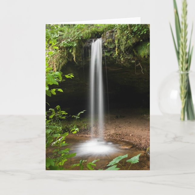 Tarjeta Festiva Caídas de Scott (Anverso)