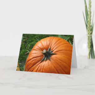 Tarjeta Festiva Calabaza