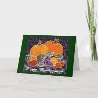 Tarjeta Festiva Calabaza de Acción de Gracias y amigos en juego