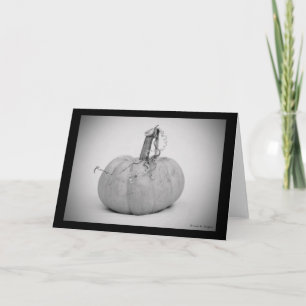Tarjeta Festiva Calabaza en miniatura