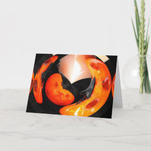 Tarjeta Festiva Calabazas