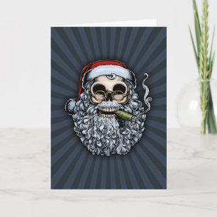 Tarjeta Festiva Calavera de Santa