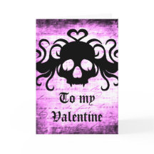 Calavera gótica y romántica