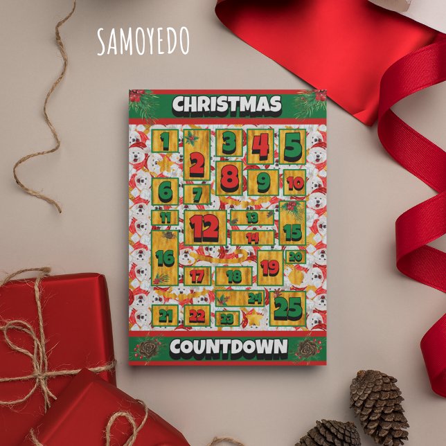Tarjeta Festiva Calendario Adicional para Navidades de cuenta regr (Subido por el creador)