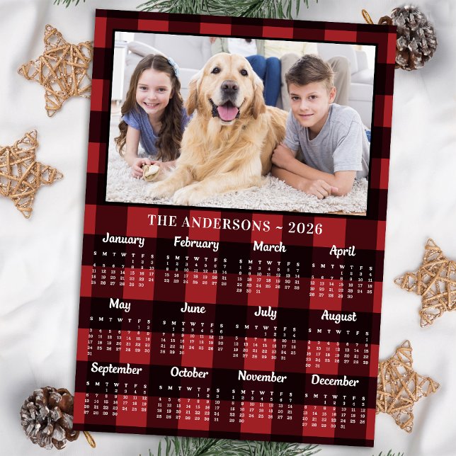 Tarjeta Festiva Calendario de fotografía de perro de la familia Re (Subido por el creador)