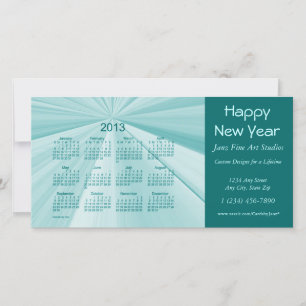 Tarjeta Festiva Calendario de navidades 2013