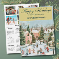 Calendario Personalizado Festivo 6 Fotos 2027 2027