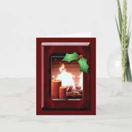 Tarjeta Festiva Calidez de las fiestas