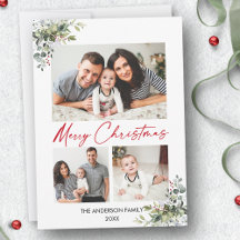 Caligrafía Tinta Roja 3 Fotos Verdor Berries