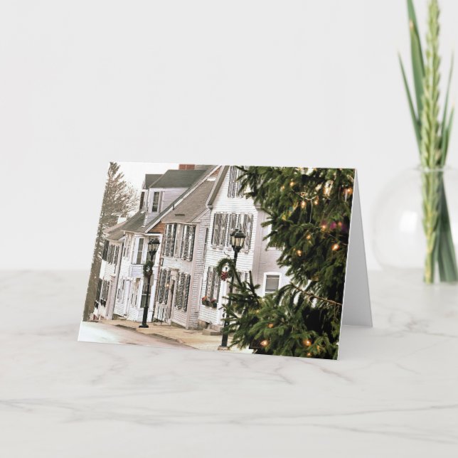 Tarjeta Festiva Calle Plymouth, MAMÁES de Leiden (Anverso)