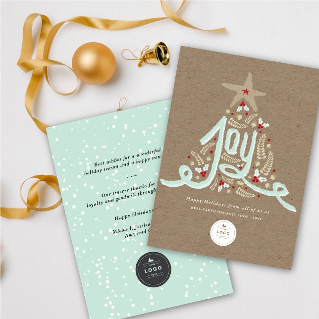 Tarjeta Festiva Calligrafía de la alegría por la mano Rústica del  (Subido por el creador)