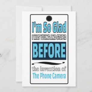 Tarjeta Festiva Cámara de teléfono