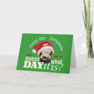 Tarjeta Festiva Camello de navidades