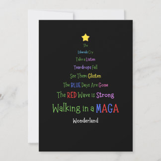Tarjeta Festiva Caminando en una tierra de ensueño MAGA