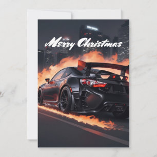Tarjeta Festiva Camino a los Navidades
