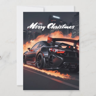 Tarjeta Festiva Camino a los Navidades