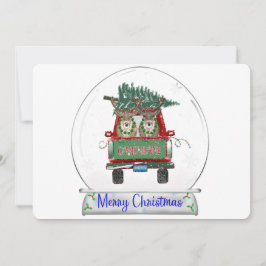 Tarjeta Festiva camión de candylane