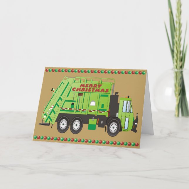 Tarjeta Festiva Camión de rechazo (Anverso)